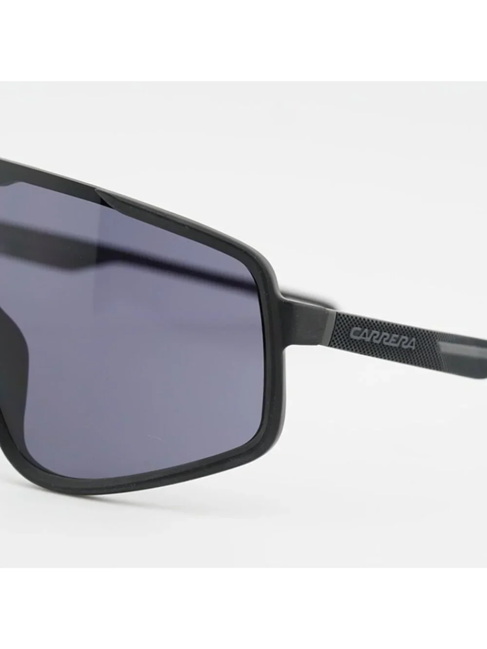 CARRERA 4017/S 0003 IR Sunglasses Black Shield Frame, Grey Lenses